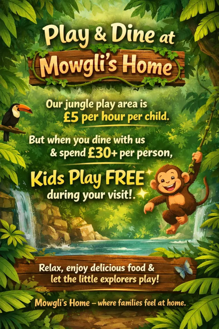 Play Area Pricing & Dining Offer