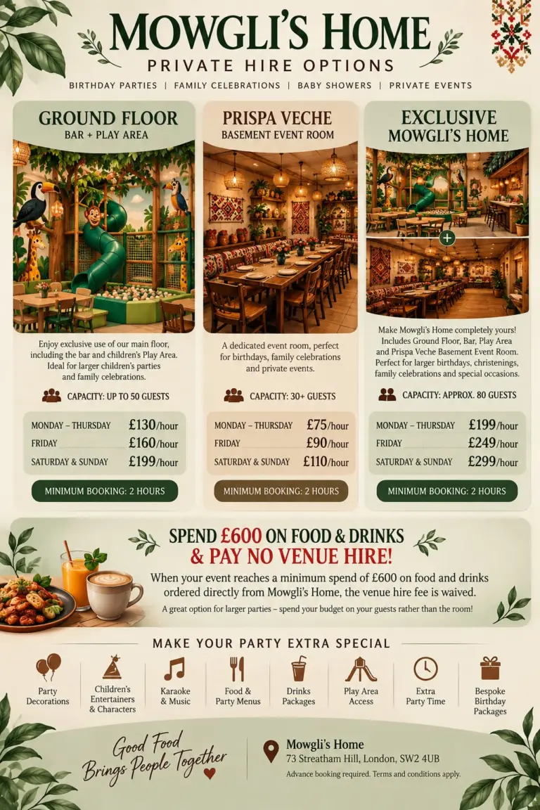 Private hire options
